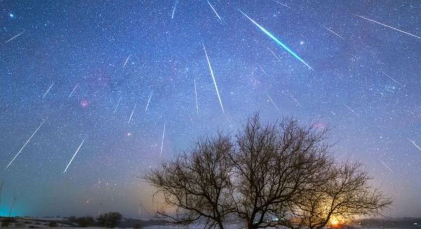 Óránként akár 150 hullócsillagot is lehet látni a Geminidák meteorraj érkezésével szombat éjszaka