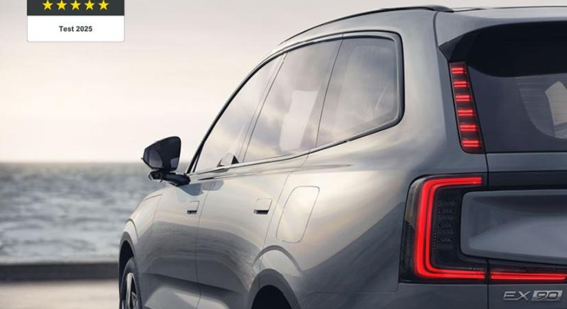 Volvo EX90: Ötcsillagos biztonság skandináv eleganciába rejtve