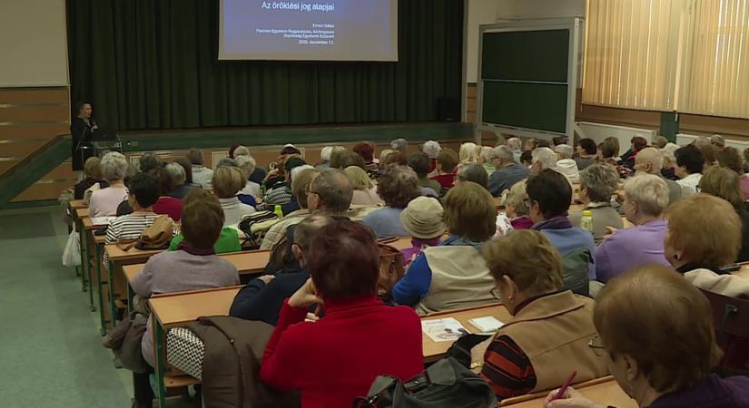 Tabutémából tananyag, az öröklési jog a Nyugdíjas Egyetemen