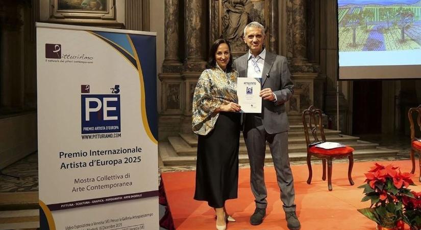 Velencében nyerhet el díjat az egri kötődésű kortárs festőművész