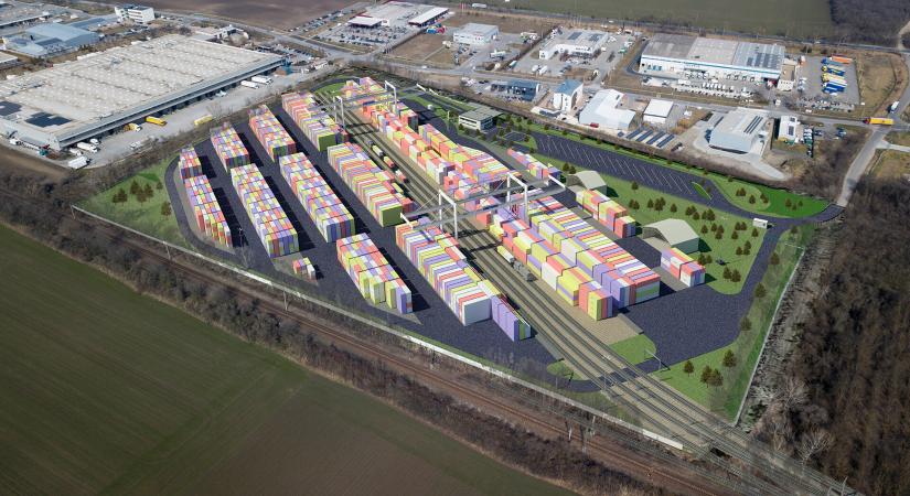 Európa egyik legmodernebb logisztikai terminálja épül fel Szegeden a BYD-gyár közelében