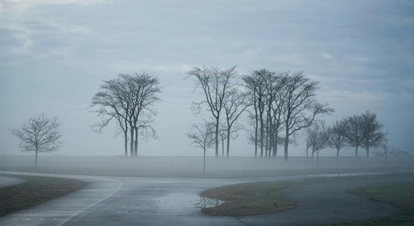 Kiadták a citromsárga riasztást, a fél országban alig fogunk ellátni az orrunkig a sűrű köd miatt