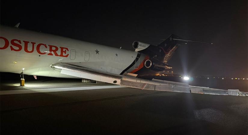 Balesetet szenvedett egy Boeing 727-es Kolumbiában