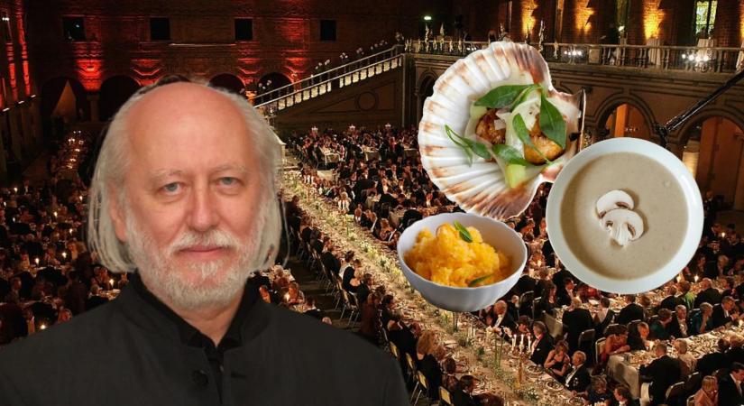 Krasznahorkai László különleges vacsorája a Nobel-díjátadón – az erdők ízei svéd menüben