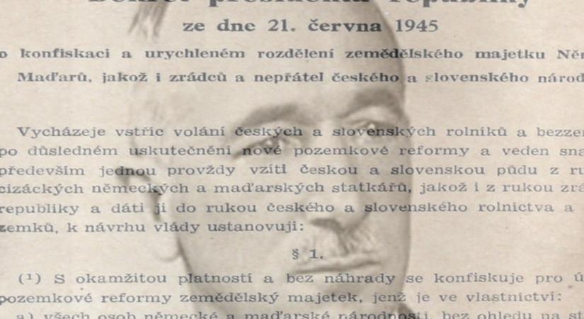 Elég lesz egy negatív komment Benešről, hogy börtönbe zárjanak? A nemzetközi jogász szerint ez sem zárható ki