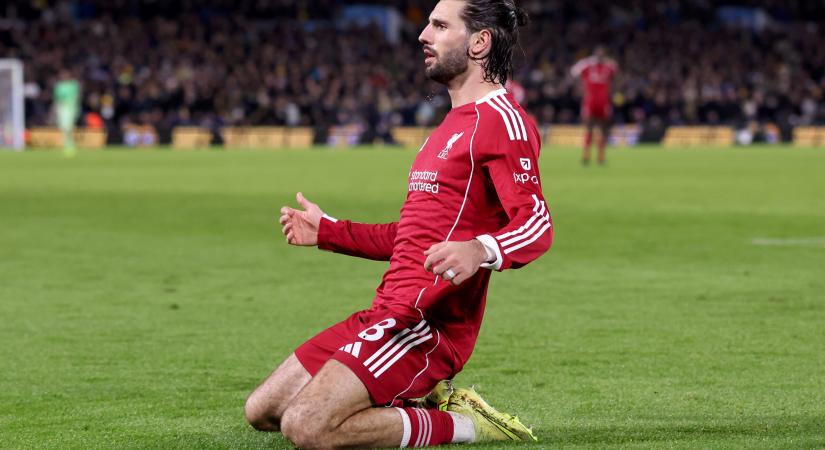 Szoboszlai olyat tett, ami 13 éve egy Liverpool-középpályásnak sem sikerült