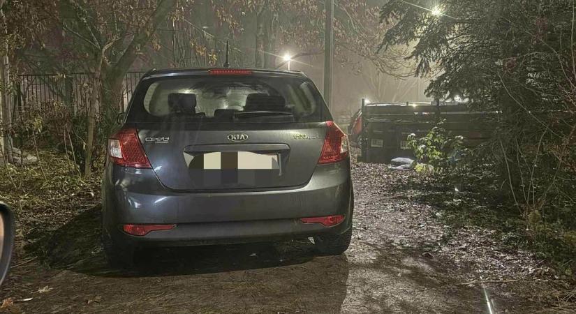 Ha nem érsz haza időben, kóvályoghatsz, mint az a bizonyos ebben a kaposvári parkolóban