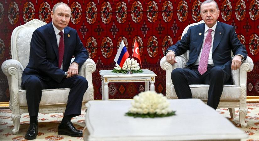 Ukrajnai háború: Erdogan „előnyös” javaslatot tett Putyinnak