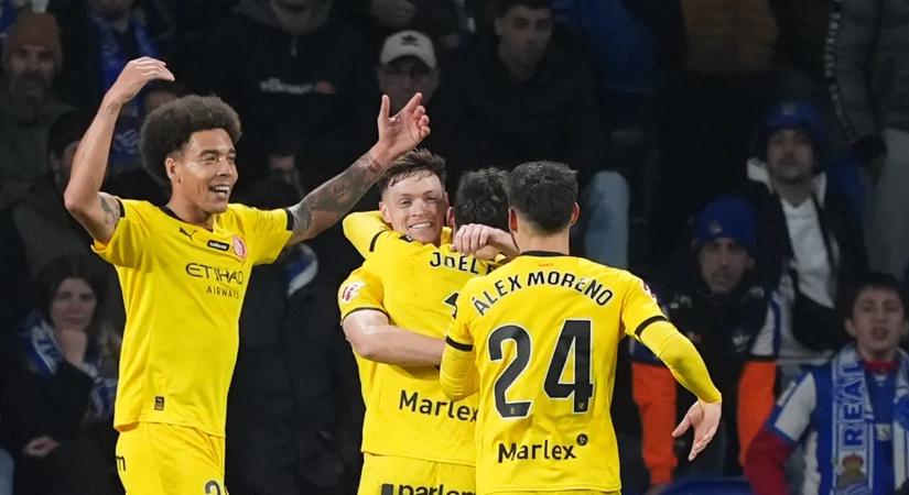 A Real Sociedad vendégeként nyert először idegenben a Girona