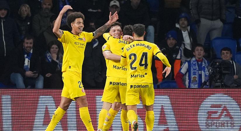 La Liga: a Real Sociedad ellen szerezte meg első idegenbeli győzelmét a Girona! – videóval