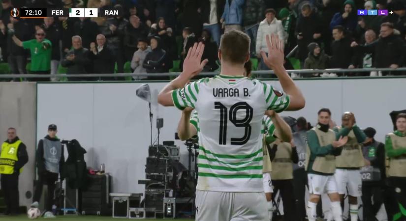 A Rangers legyőzésével továbbjutott a Ferencváros az Európa-ligában