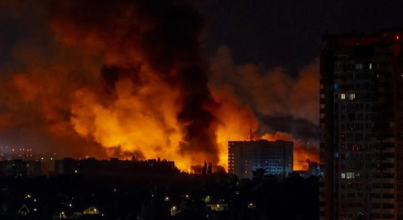 Ukrajna brutális csapást mért Oroszországra - videón a pusztítás