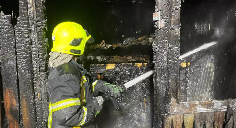 Rahón tűzeset történt