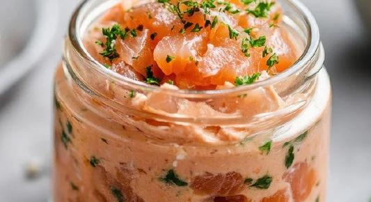 Füstölt lazacmártogatós