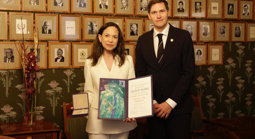 Két utat tervez a friss Nobel-békedíjas