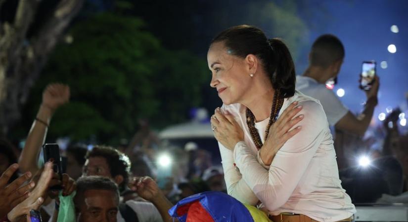 A szabad és demokratikus Venezueláért szólalt fel a Nobel-békedíj kitüntetettje