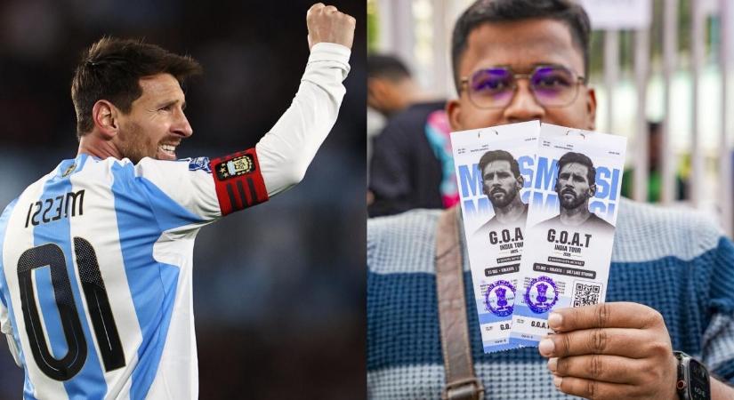 Kaotikusan indult Lionel Messi indiai körútja