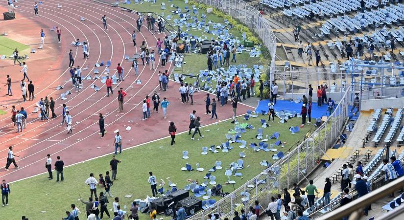 Kiakadtak a rajongók, rendbontással indult Lionel Messi indiai körútja