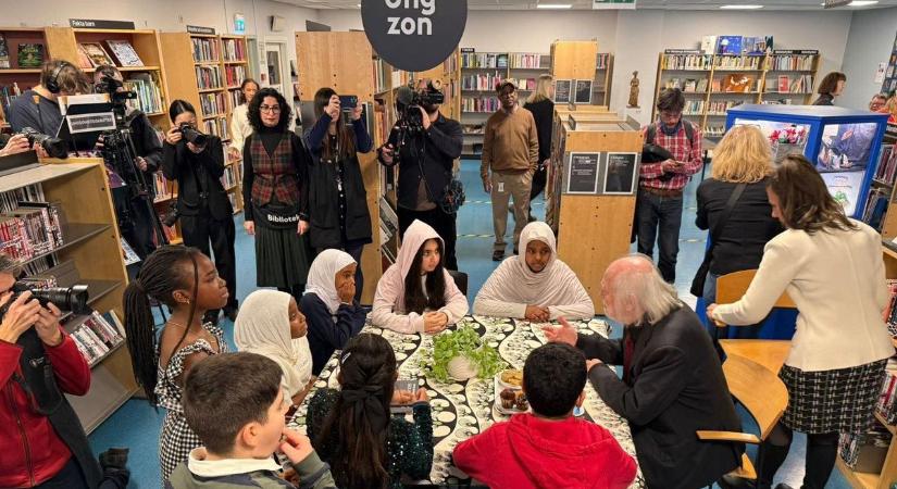 „Ti vagytok a remény” – Krasznahorkai László a migráns gyerekekről