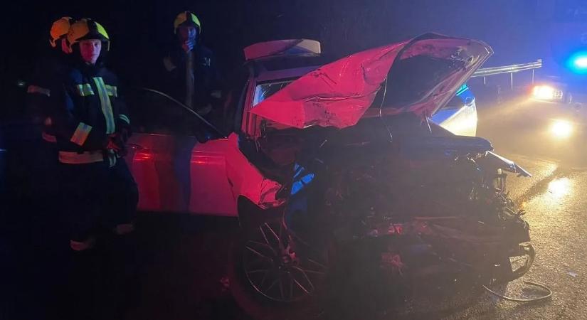 Halálos baleset történt a 81-es főúton Székesfehérvárnál