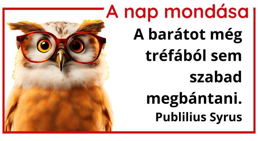 A nap mondása