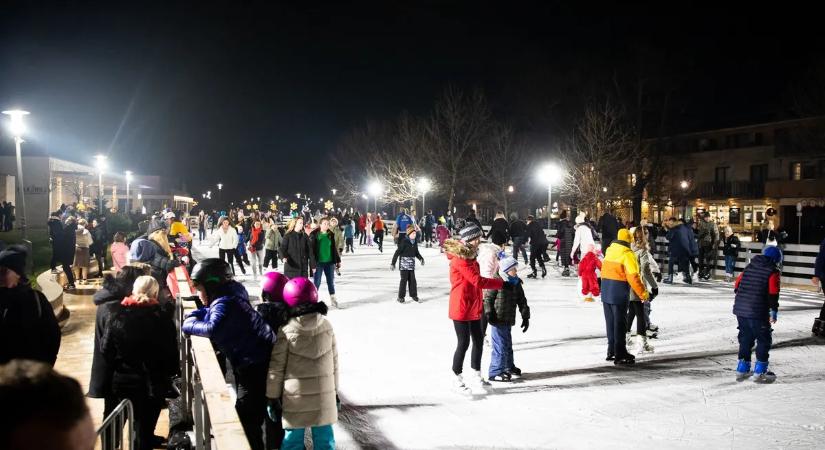 Izgalmas programmal nyílik meg a Balaton legnagyobb jégpályája
