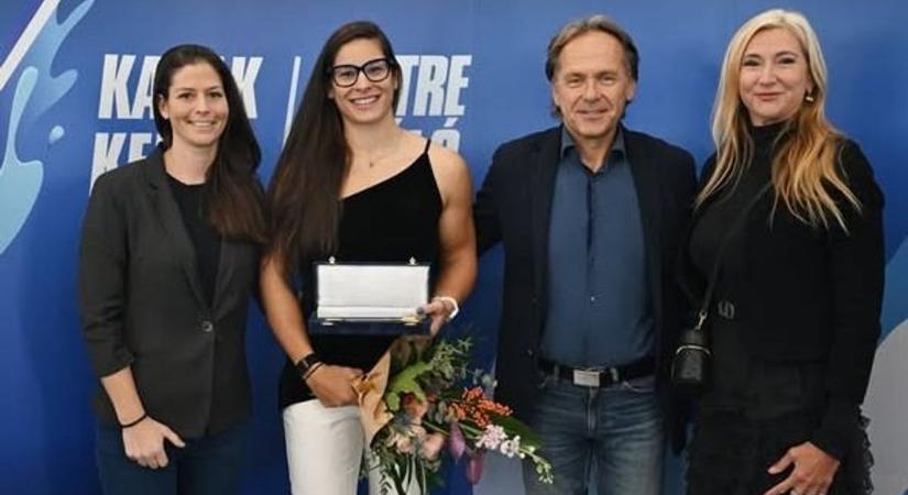 Csikós Zsóka lett az év női kajakosa