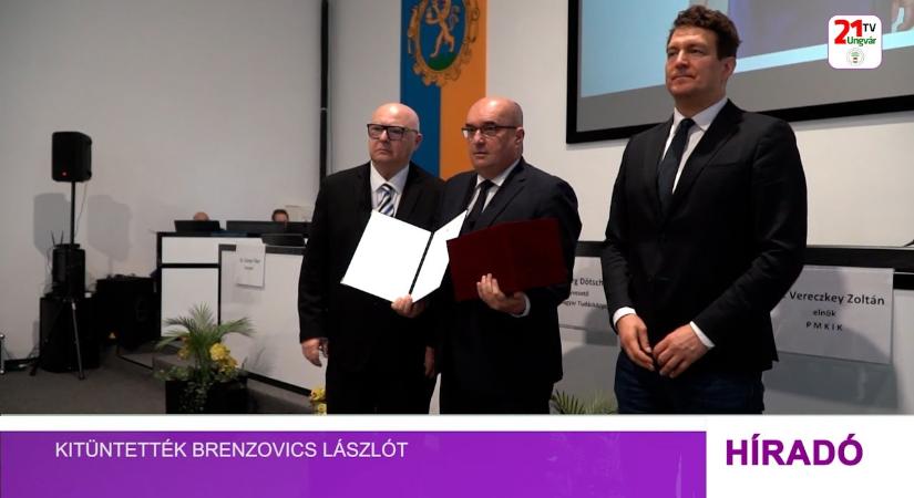 Kitüntették Brenzovics Lászlót (videó)