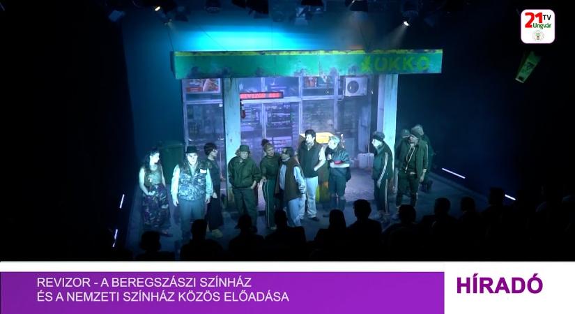 Revizor - a beregszászi színház és a Nemzeti Színház közös előadása (videó)