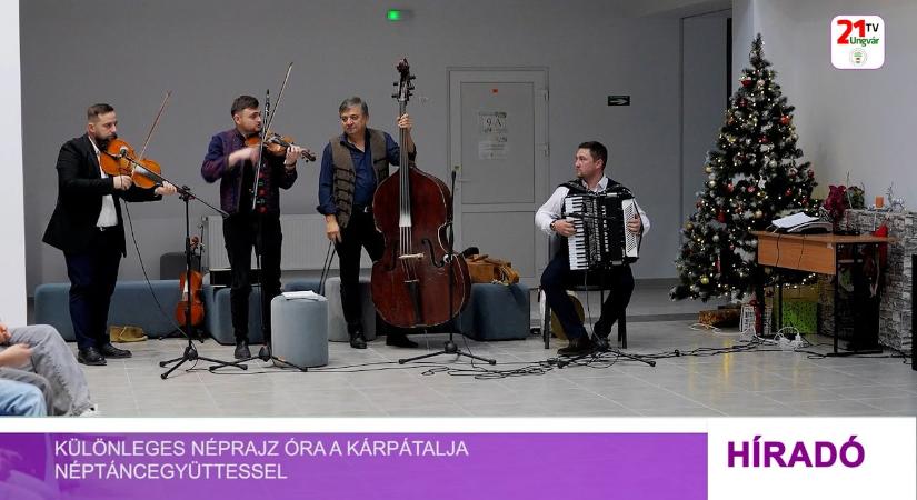 Különleges néprajz óra a Kárpátalja Néptáncegyüttessel (videó)