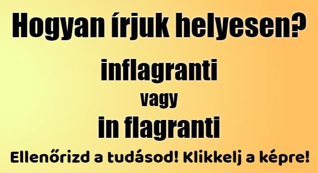 Napi helyesírás feladat: Egybe vagy külön? A latin kifejezés, ami kifog a magyarokon.