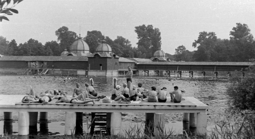 Megújul a Hévízi Tófürdő – vidám életképek a világon egyedülálló gyógyfürdő történetéből