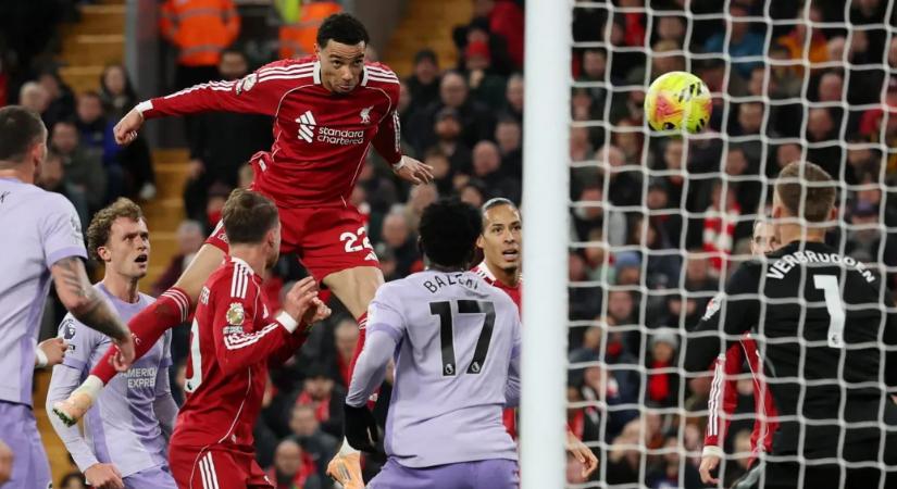 A Liverpool 2-0-ra verte a Brightont a Premier League-ben