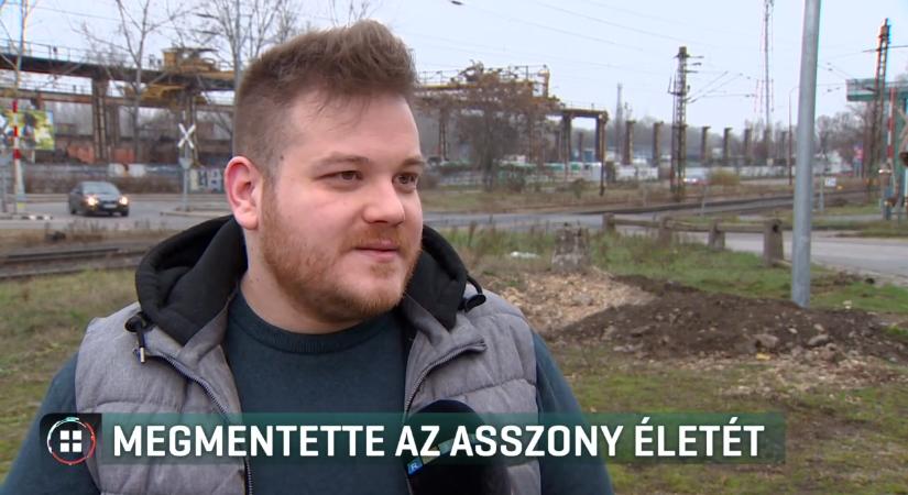 „Engedjen el! Vonat alá akarok ugrani!” – ezt hajtogatta a néni, de egy hős taxis megmentette az életét