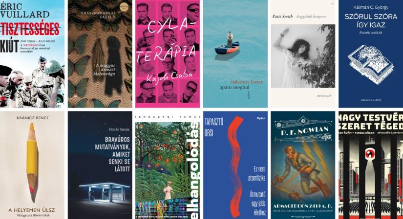 Nagy Tesvér szeret, Patti Smith emlékezik, Krasznahorkai humorizál – könyveket ajánlunk a fa alá