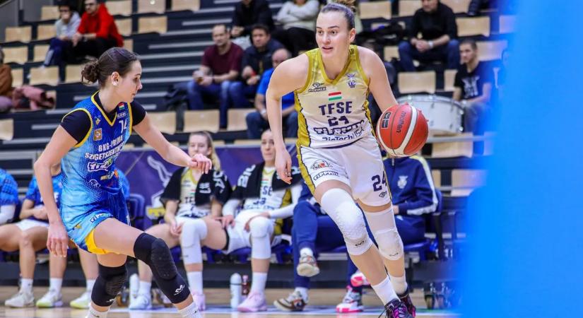 Női kosár NB I: fölényes hazai győzelmet aratott a TFSE és a DVTK