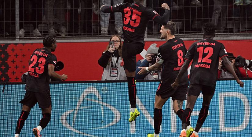 Bundesliga: két vereséget követően nyert ismét bajnokit a Bayer Leverkusen – videóval