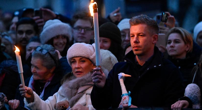 A mai volt a valaha volt legkisebb tiszás tüntetés Budapesten