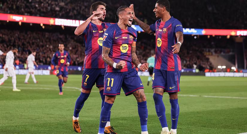 La Liga: Raphinha duplájával legyűrte az Osasunát a Barcelona! – videóval