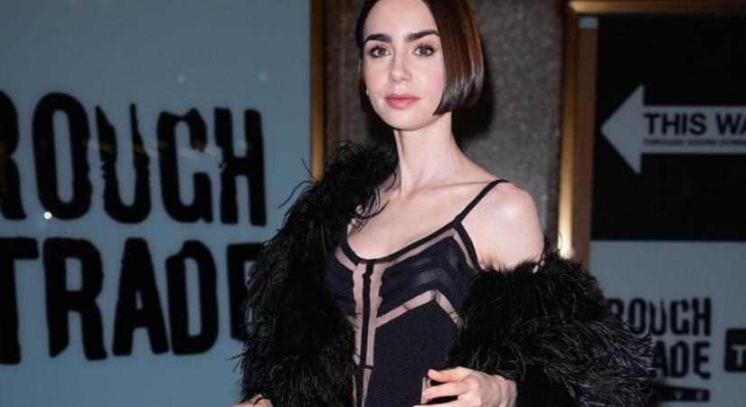 Lily Collinsnak még sosem volt ilyen rövid a haja, de egyszerűen imádják az emberek