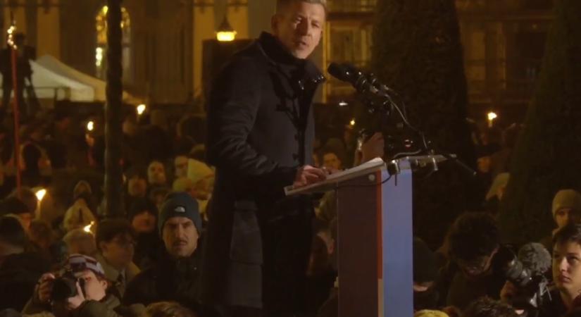 Magyar Péter: ez a hatalom egy szörny