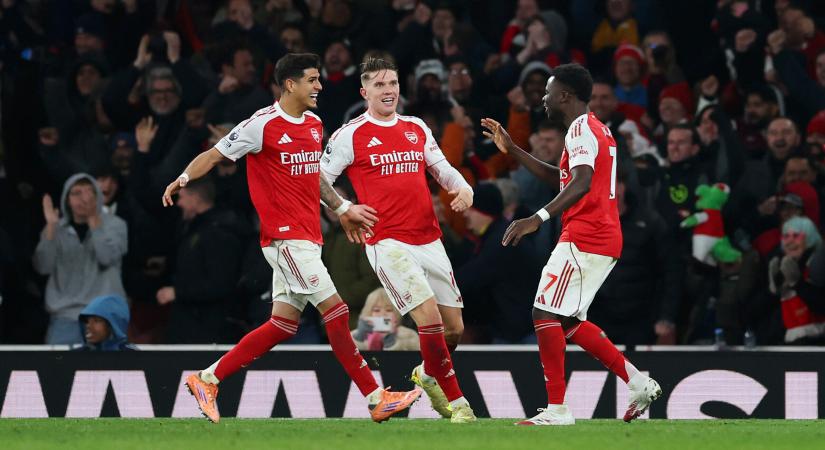 Eszeveszett végjáték: két öngóllal nyert az Arsenal a sereghajtó ellen