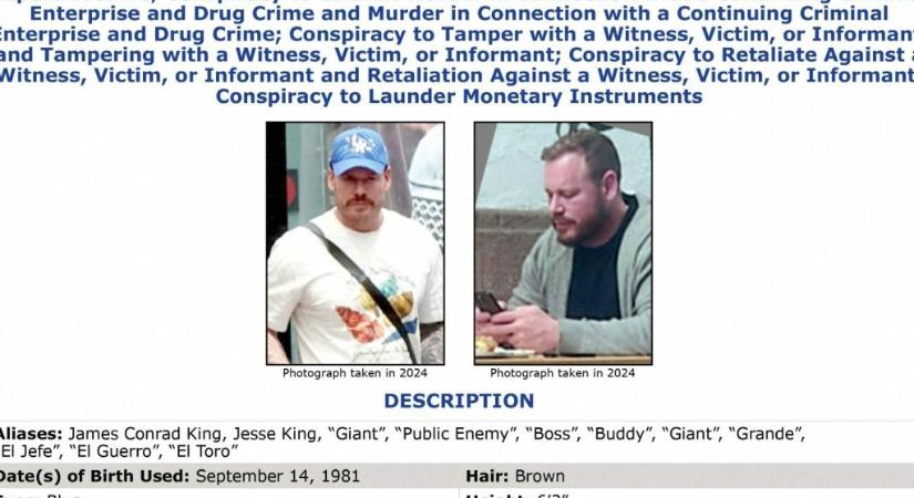 Olimpikonból gyilkos narkoterrorista: új képet tett közzé az FBI a tíz legkeresettebb szökevény egyikéről