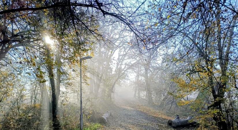 Borongós, párás reggel után enyhe idő jön vasárnap
