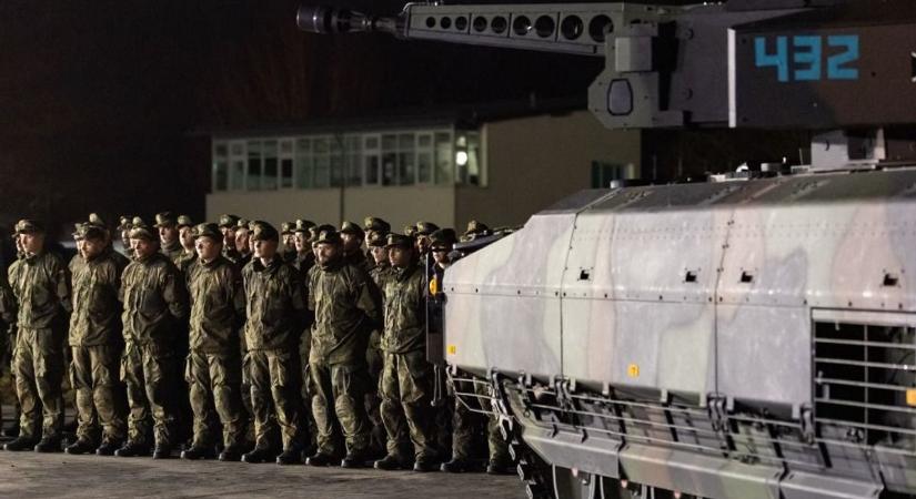 Ez nagyon nem fog tetszeni Putyinnak: katonákat küld Németország a lengyel határra