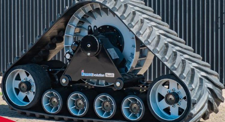 Yacaré 1950 gumihevederes futómű kombájnokra