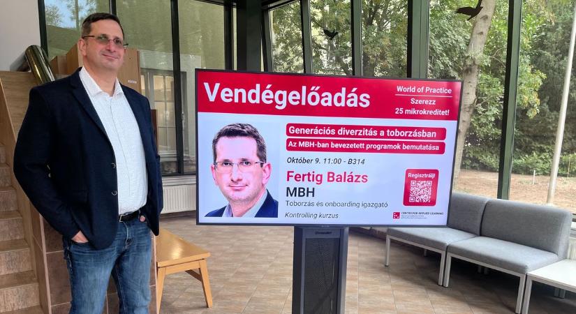 Szorosabb lesz a kapcsolat az egyetem és a bank között