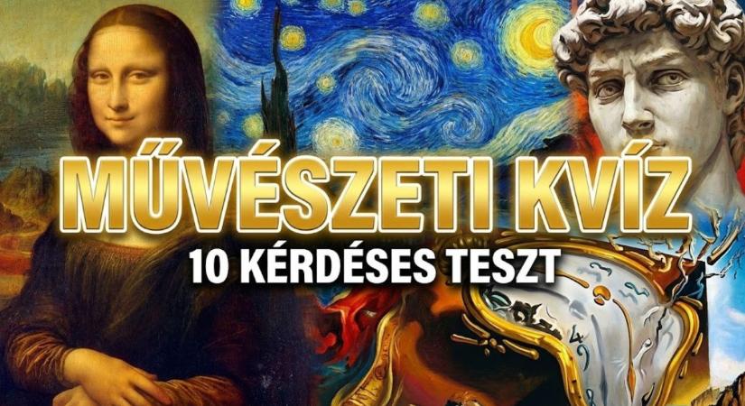 Művészeti kvíz: 10 kérdés, ami megmutatja, mennyire ismered a festészet, szobrászat és építészet világát!