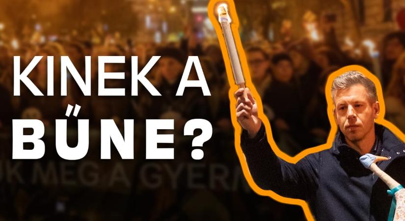 „Gyerekeket ne irányítson rendőr, még véletlenül se” – videóriport a Tisza gyermekvédelmi tüntetéséről