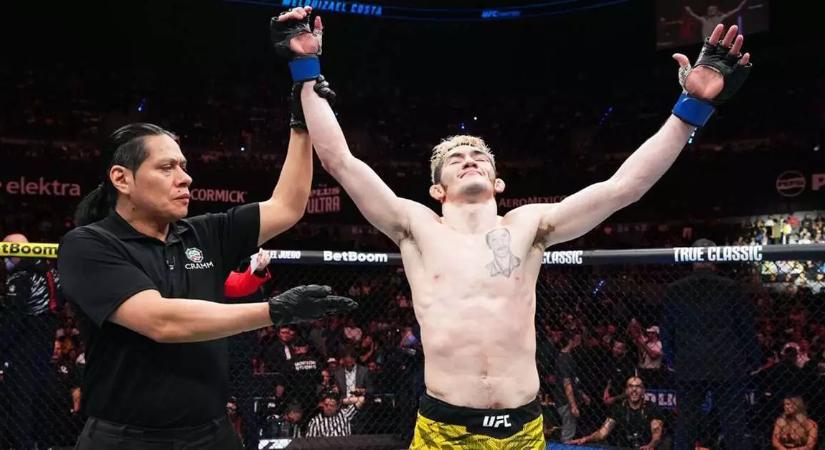 Félelmetes KO-val zárta 2025-öt a UFC